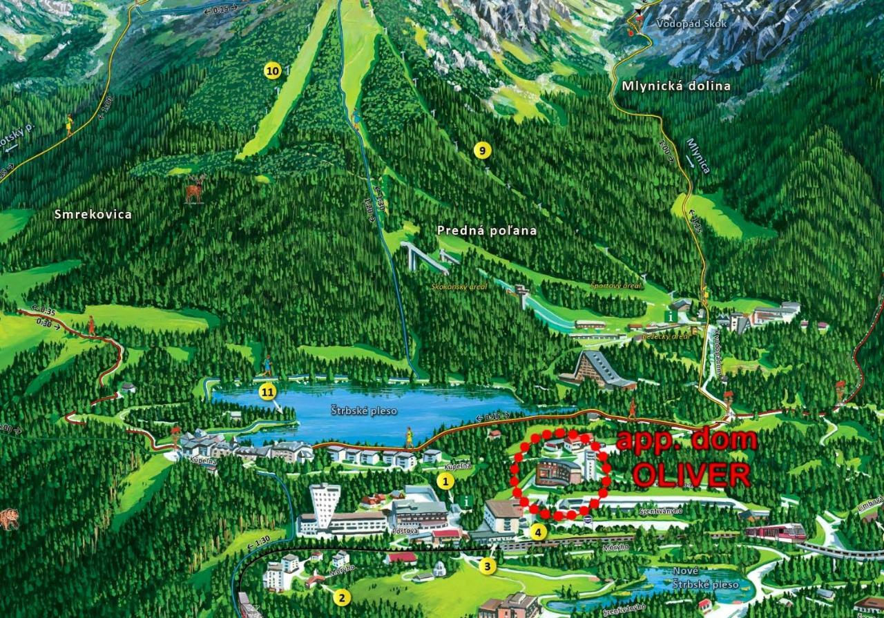 Strbske Pleso Rezidencia Oliver - Apartman 16A Luaran gambar